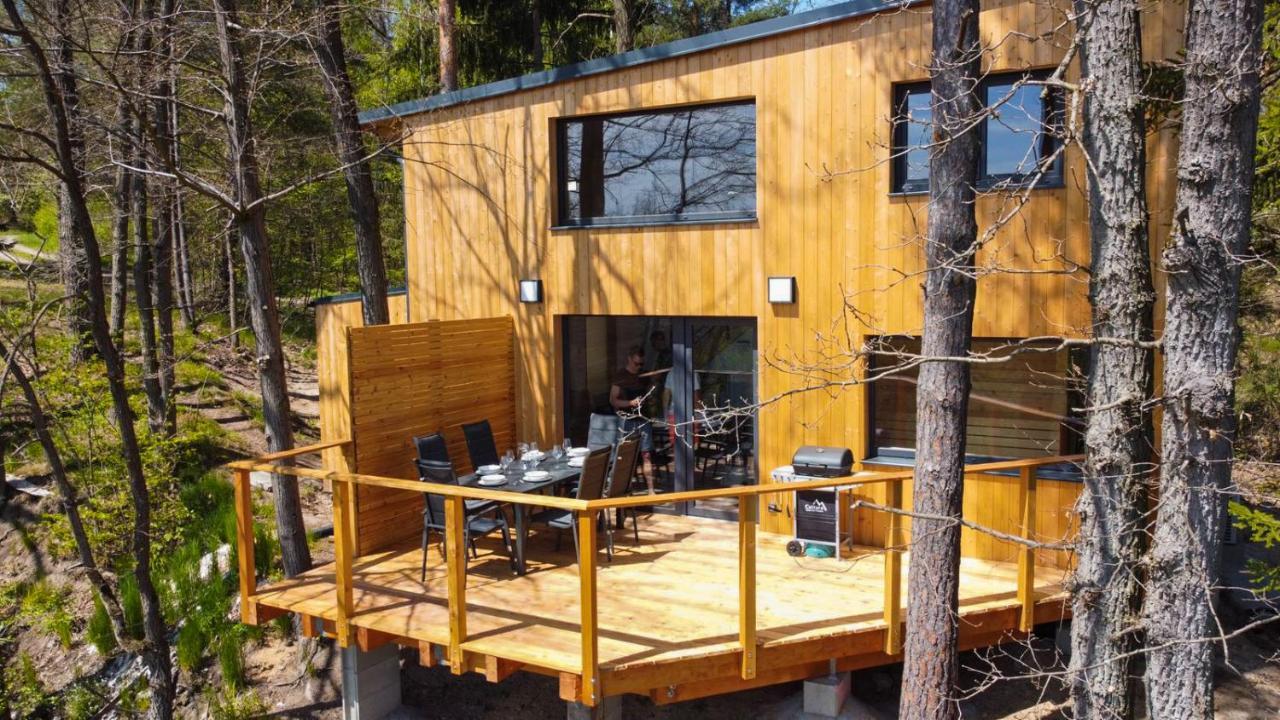 Riverside Cabin Doudleby Exterior photo